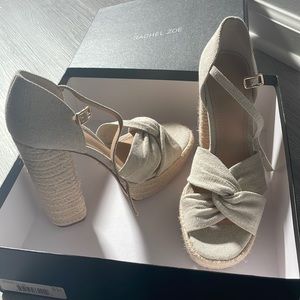Platform sandal heels